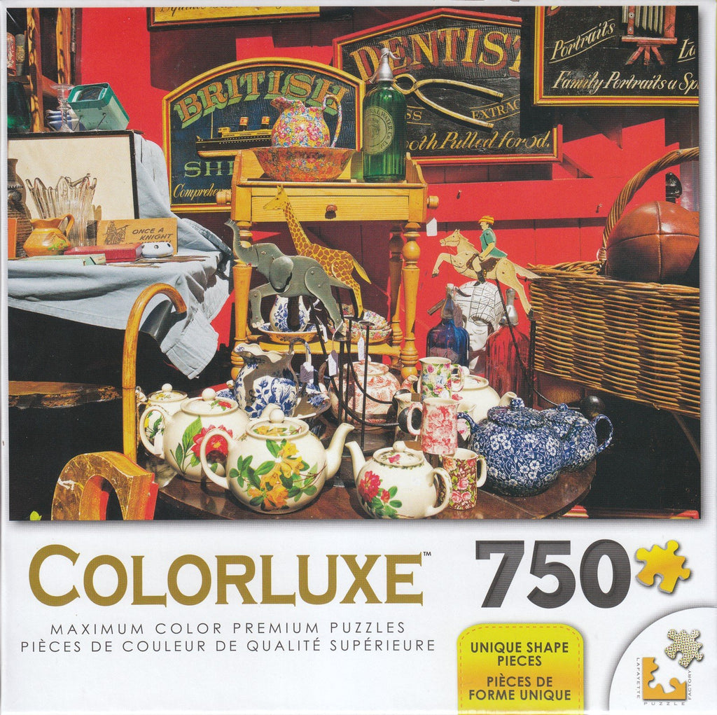 Colorluxe 750 Piece Puzzle - Antiques