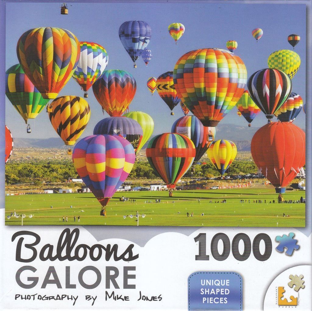 Balloons Galore 1000 Piece Puzzle - Balloons Take Flight
