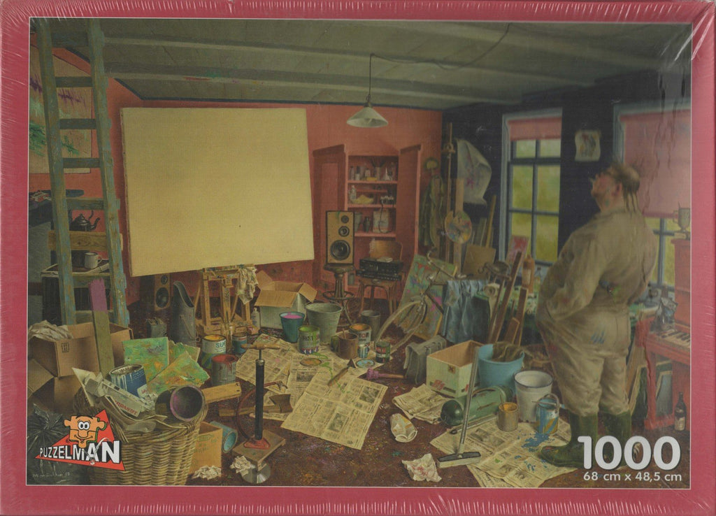 Puzzleman 1000 Piece Puzzle - Waiting for Inspiration By Marius van Dokkum