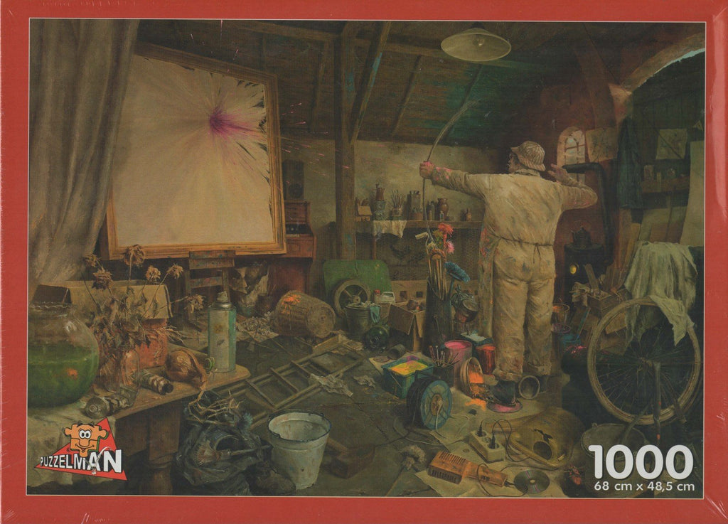 Puzzleman 1000 Piece Puzzle - Better Luck Next Time By Marius van Dokkum