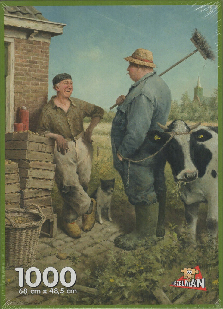 Puzzleman 1000 Piece Puzzle - Weather Chat By Marius van Dokkum