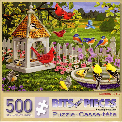 Learning to Fly 500 Piece Puzzle