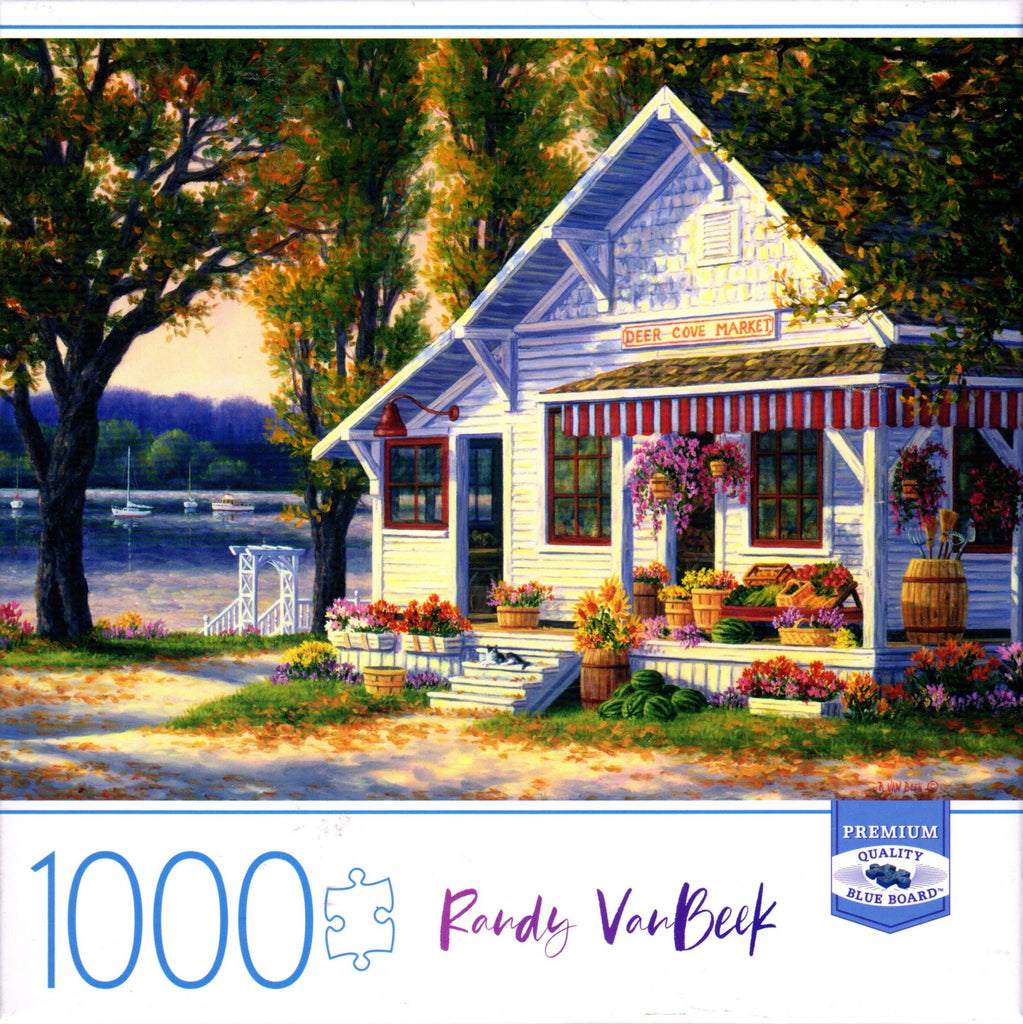 Deer Cove Market by Randy VanBeek 1000 Piece Puzzle