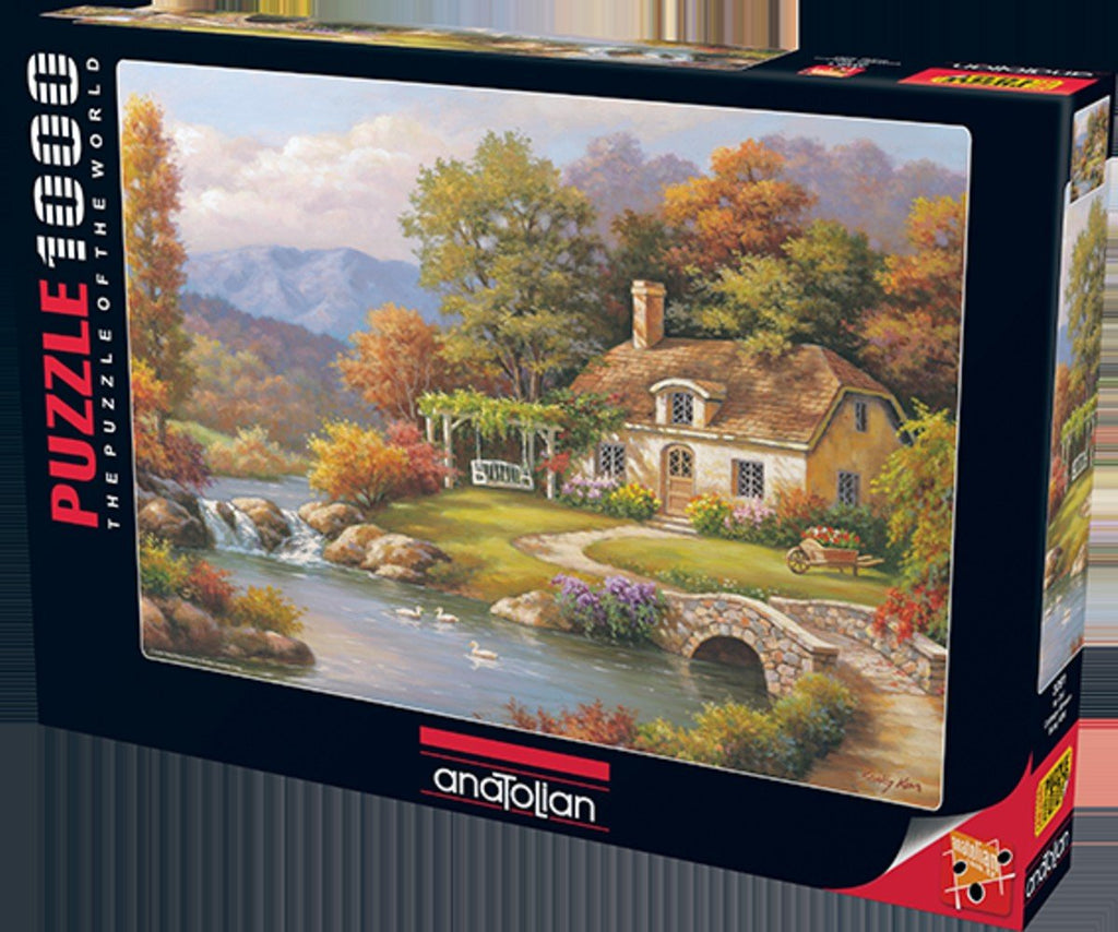 Anatolian Puzzle 1000 Piece - Cottage Stream
