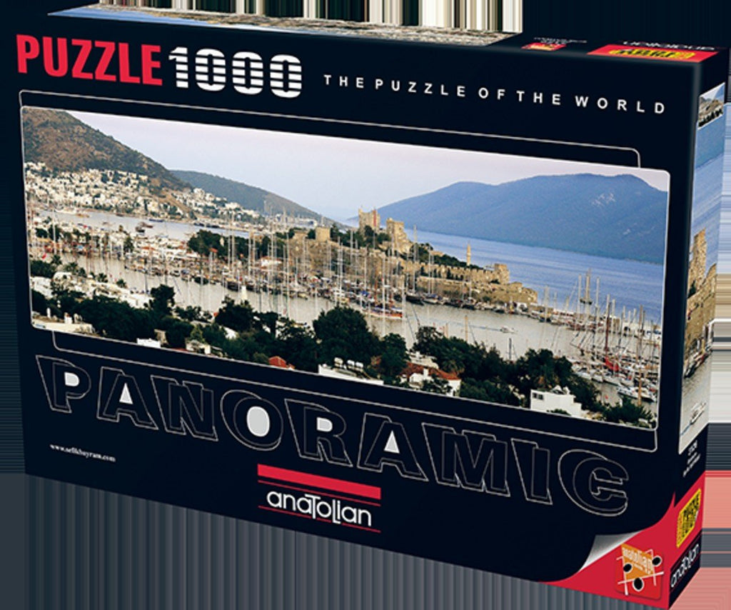 Anatolian Puzzle 1000 Piece - Bodrum Panoramic