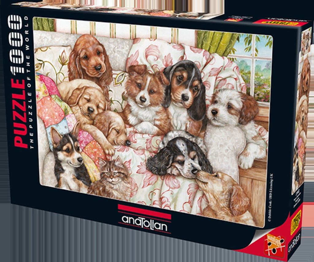 Anatolian Puzzle 1000 Piece - Puppies