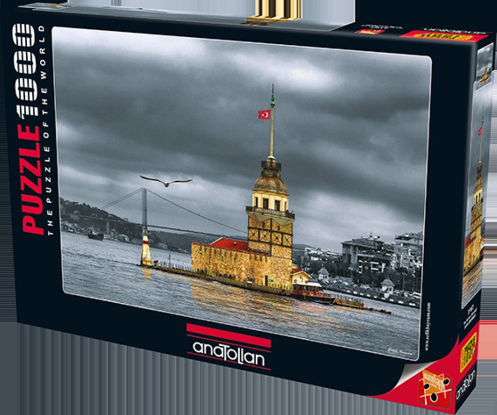 Anatolian Puzzle 1000 Piece - Maiden Tower Nostalji