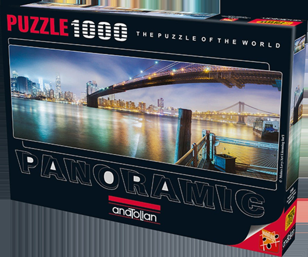 Anatolian Puzzle 1000 Piece - Brooklyn Bridge Panoramic