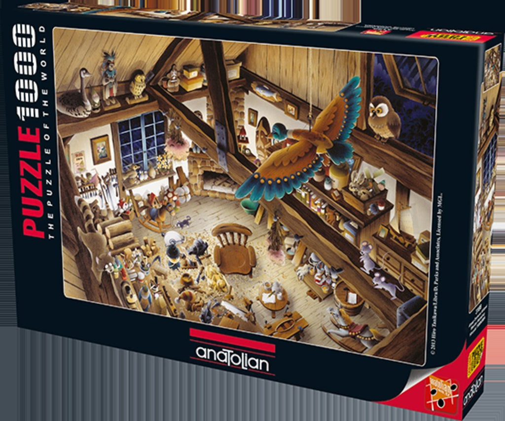 Anatolian Puzzle 1000 Piece - Wooden Workshop
