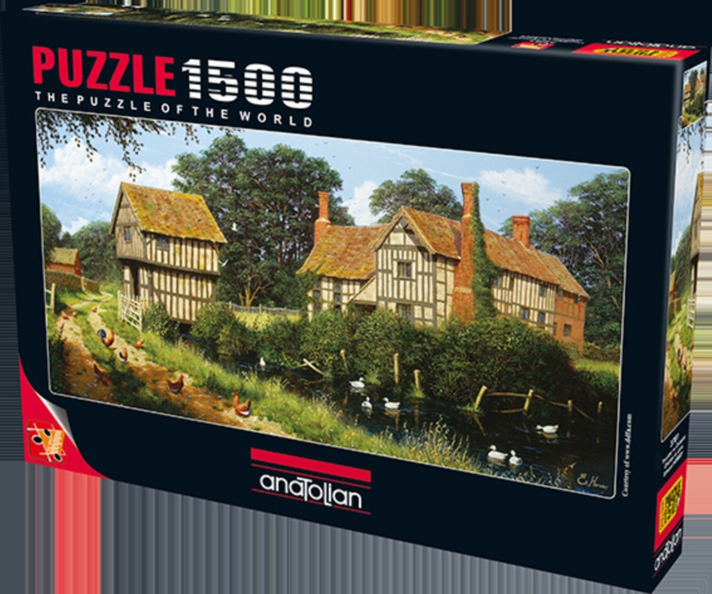 Anatolian Puzzle 1500 Piece - Chicken In Lane