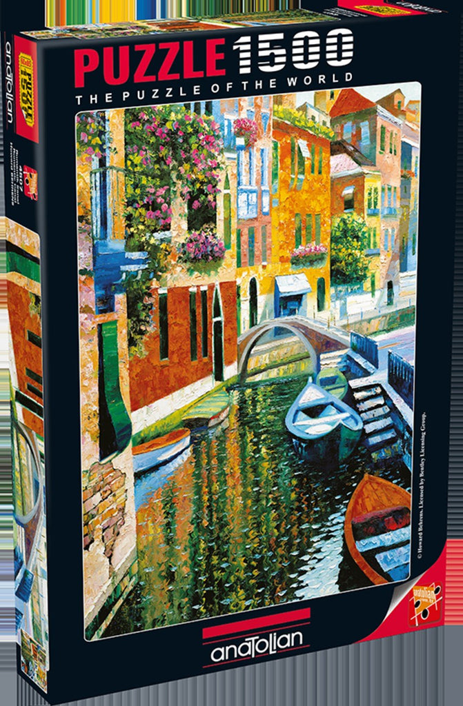 Anatolian Puzzle 1500 Piece - Romantic Canal