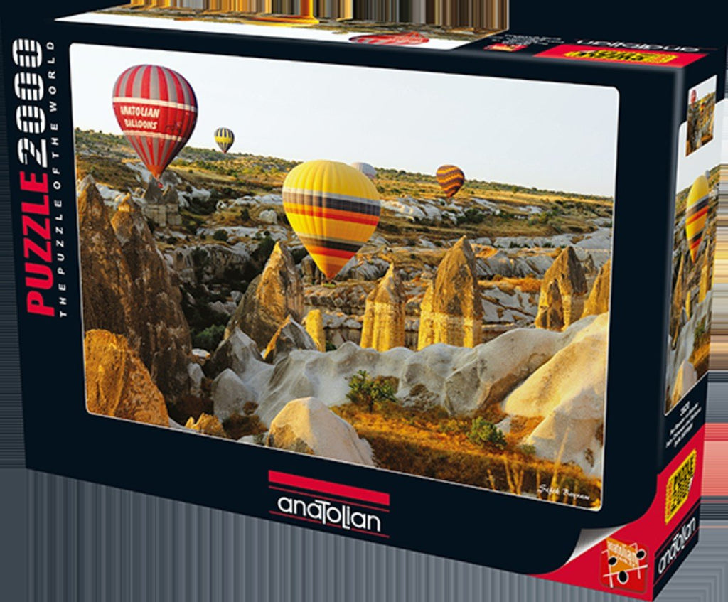 Anatolian Puzzle 2000 Piece - Fairy Chimneys And Balloons