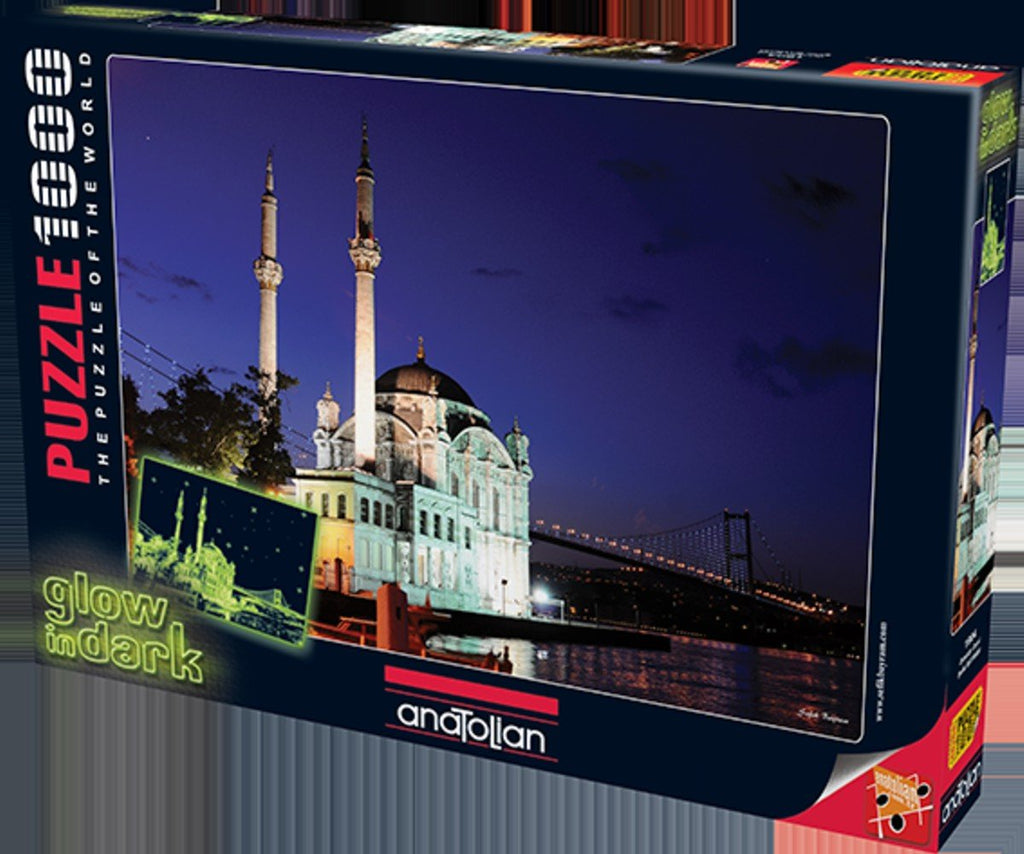 Anatolian Puzzle 1000 Piece Glow in Dark - Ortakšy Neon