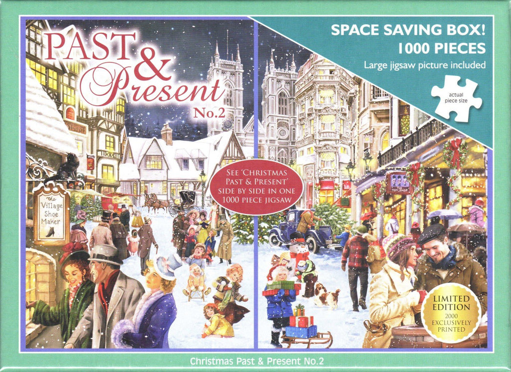 Otter House 1000 Piece Puzzle - Christmas Past & Present No. 2