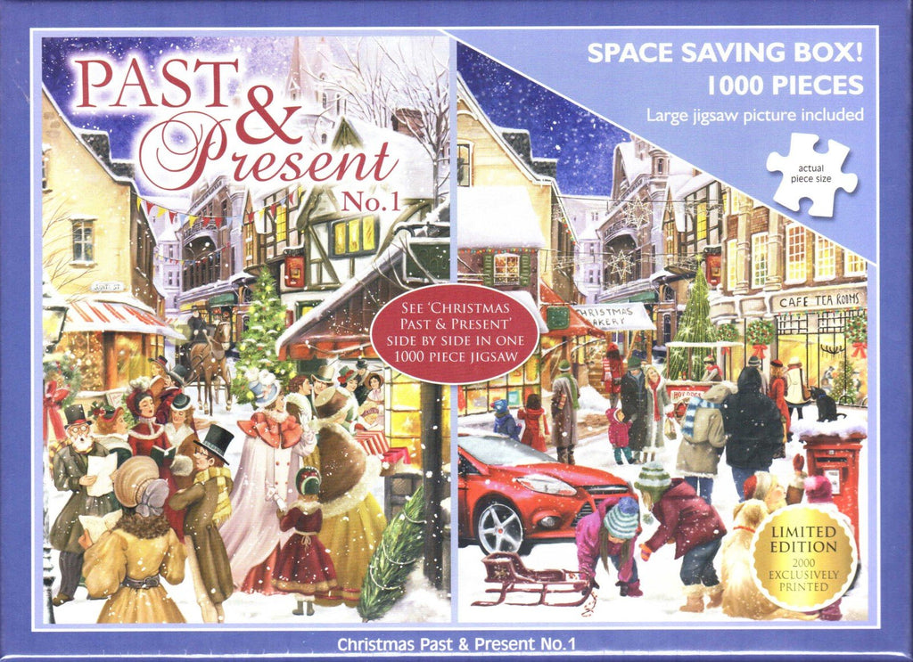 Otter House 1000 Piece Puzzle - Christmas Past & Present No. 1