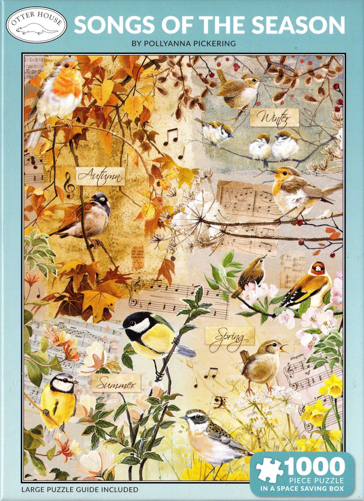Otter House 1000 Piece Puzzle - Songs Of The Season