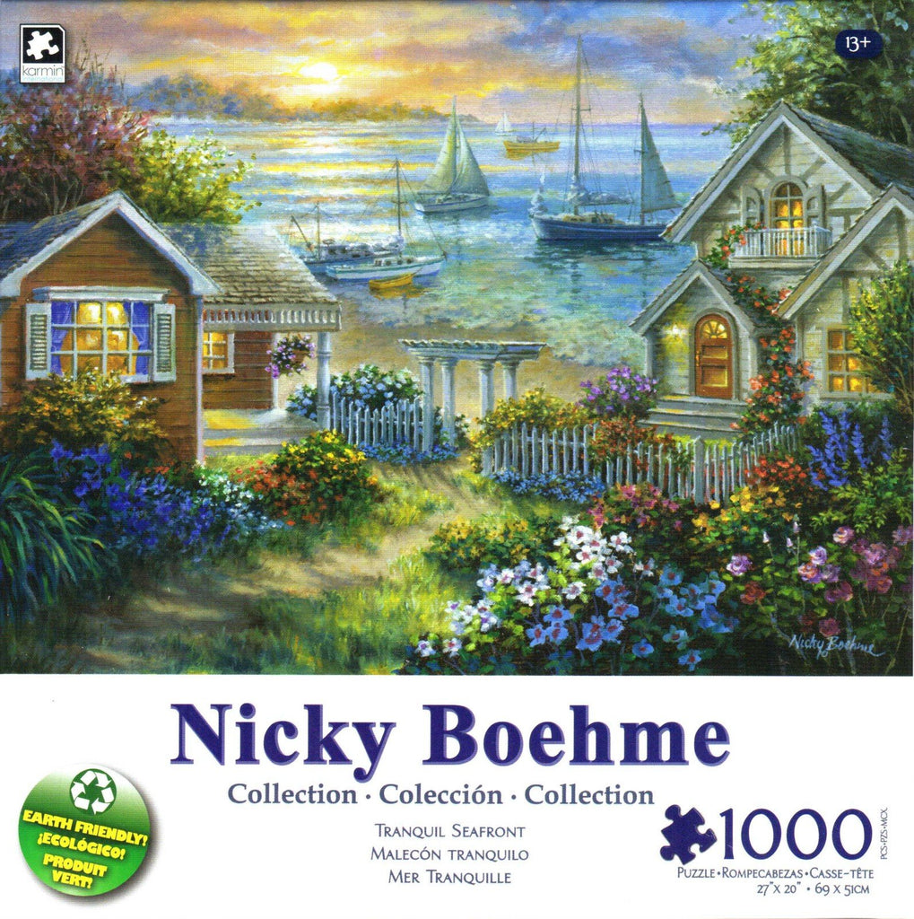 Tranquil Seafront 1000 Piece Puzzle