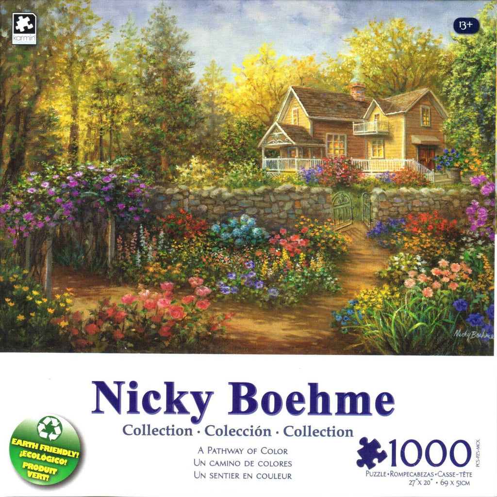 Pathway of Color 1000 Piece Puzzle