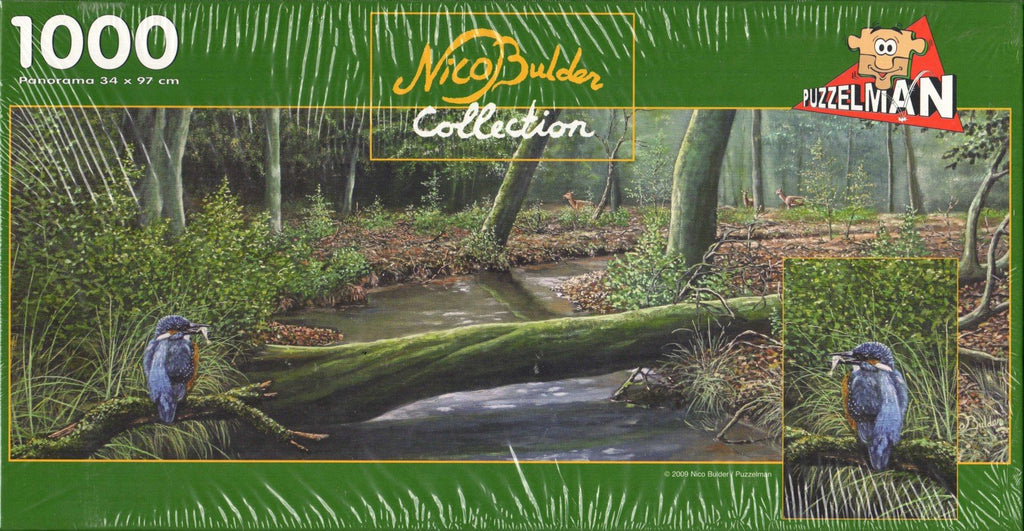 Puzzleman 1000 Piece Panoramic Puzzle - Icebird