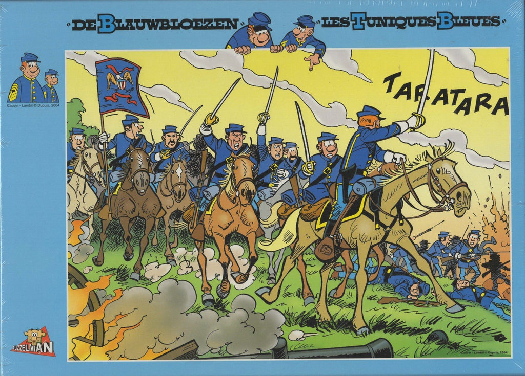 Puzzleman 1000 Piece Puzzle - The Bluecoats Attack