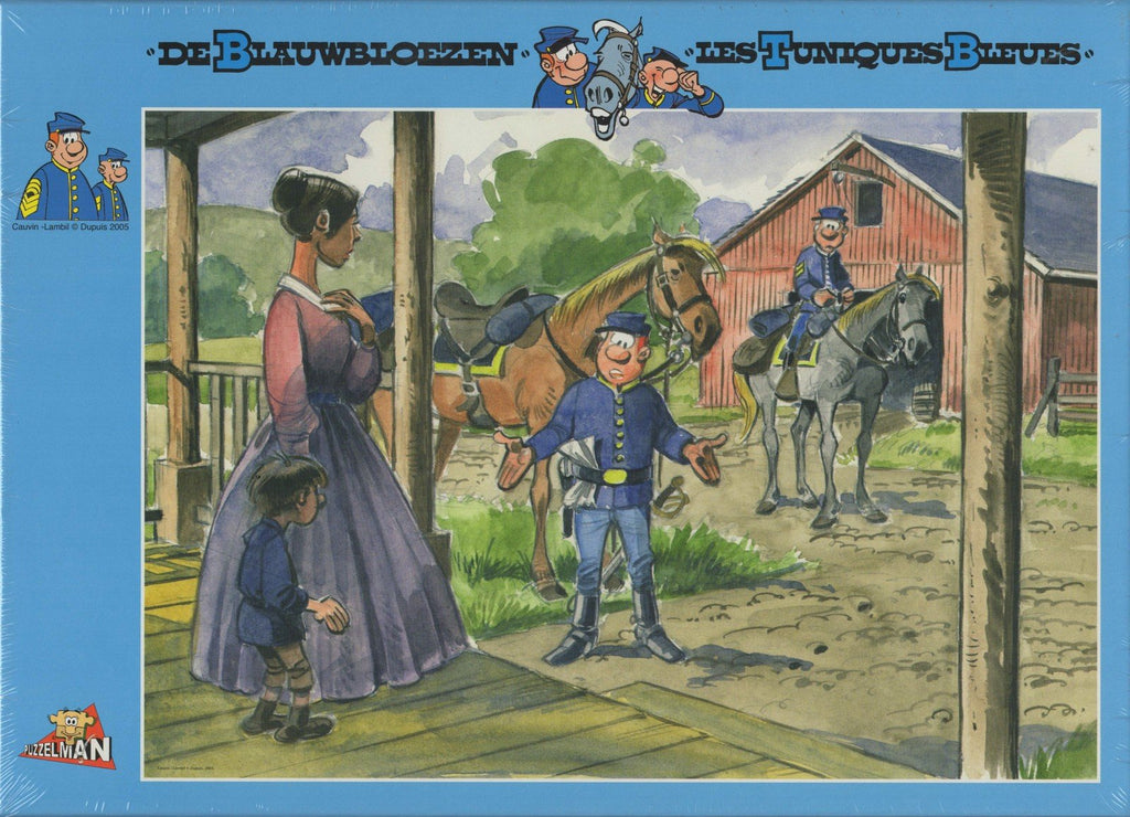 Puzzleman 1000 Piece Puzzle - The Bluecoats Veranda