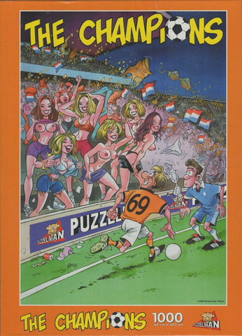 Puzzleman 1000 Piece Puzzle - The Champions: Sexy Supporters