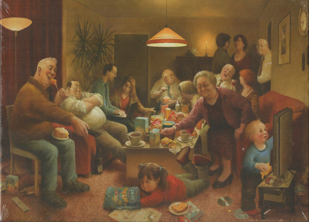 Puzzleman 1000 Piece Puzzle - Round and Full By Marius van Dokkum