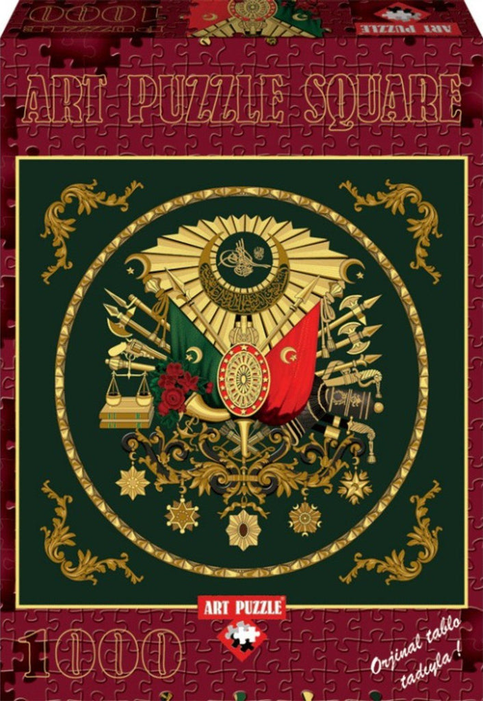 Ottoman Emblem (In Golden Gli?tter) 1000 Piece Puzzle