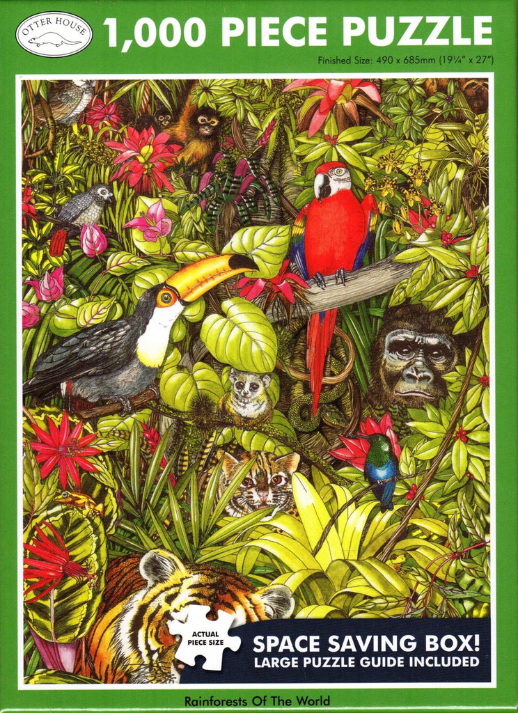 Otter House 1000 Piece Puzzle - Rainforests Of The World