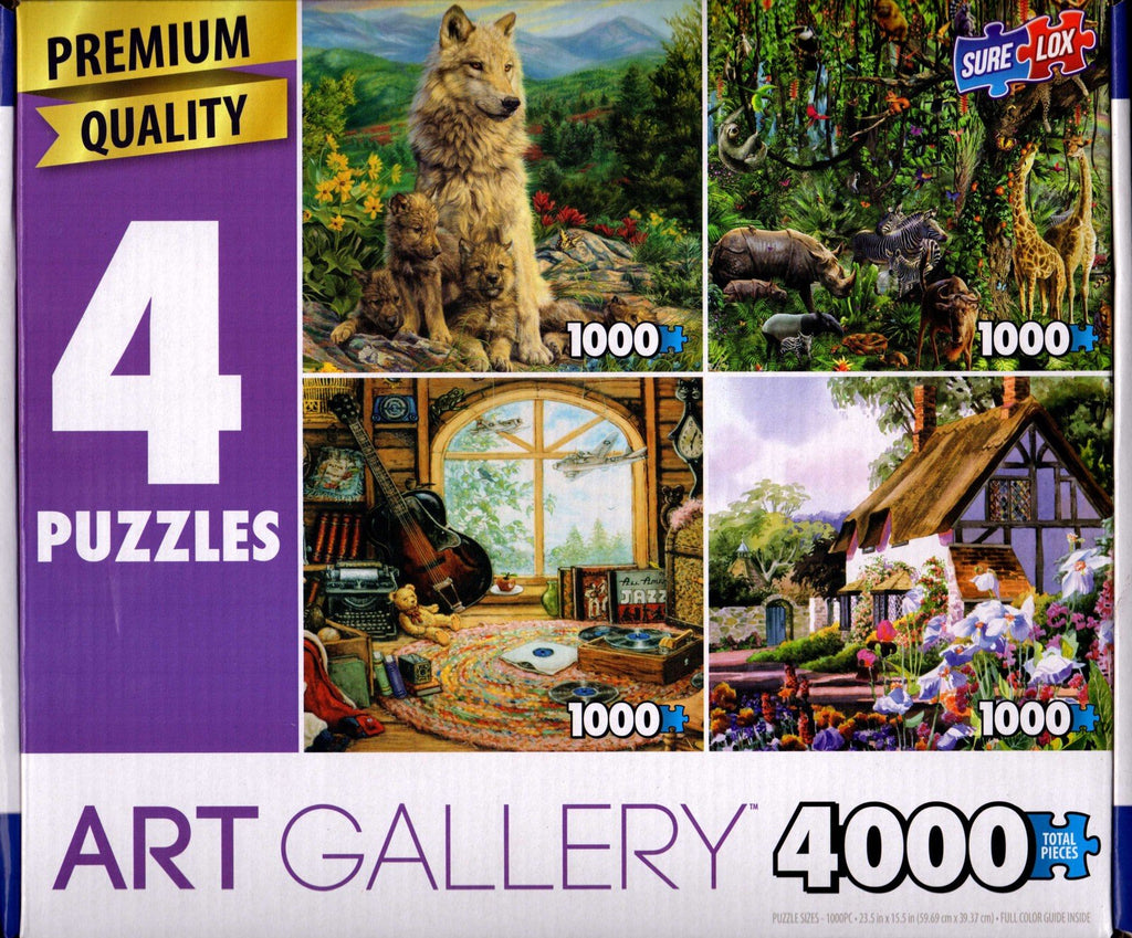 Art Gallery 4000: New Generation, Jungle Tree, Attic Treasures, April Cottage