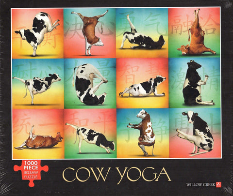 Cow Yoga 1000 Piece Puzzle