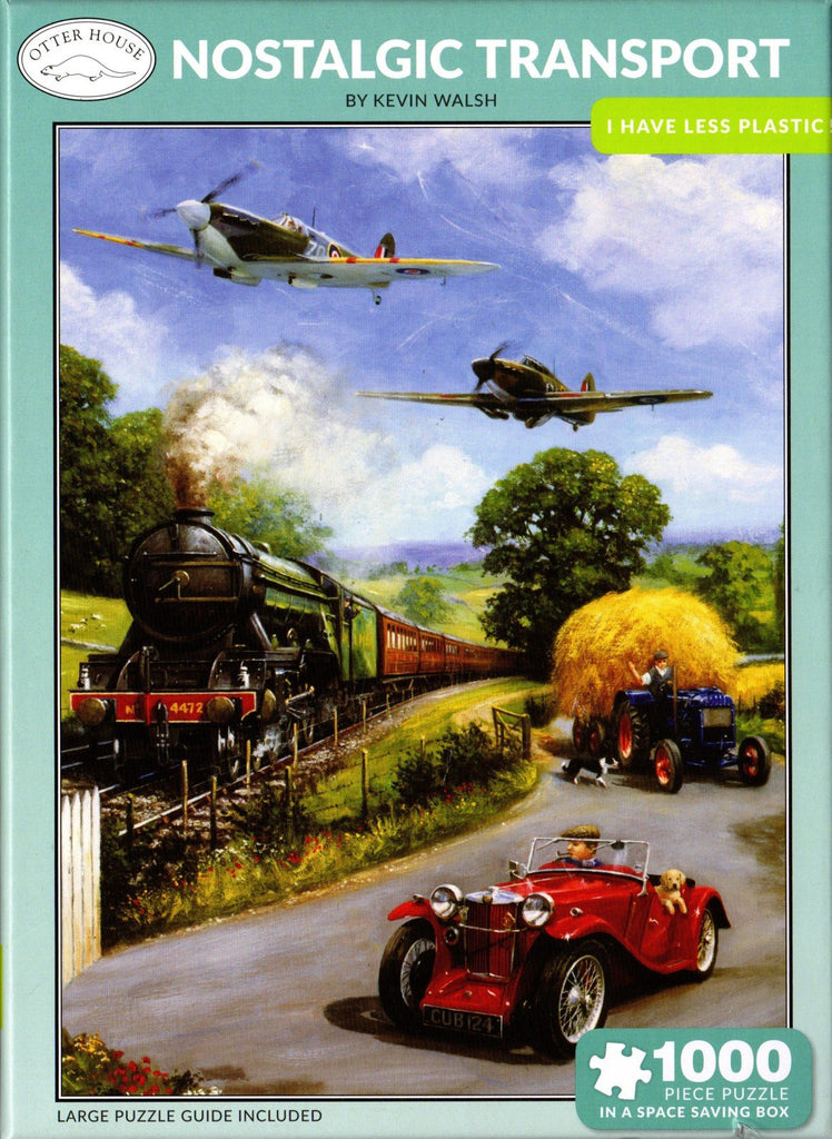 Otter House 1000 Piece Puzzle - Nostalgic Transport