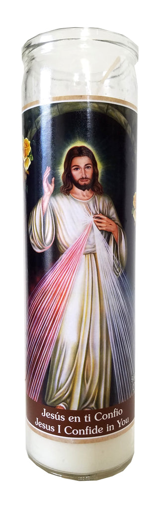 Jesus I Confide in You (Jesus en ti Confio) Devotional Candle