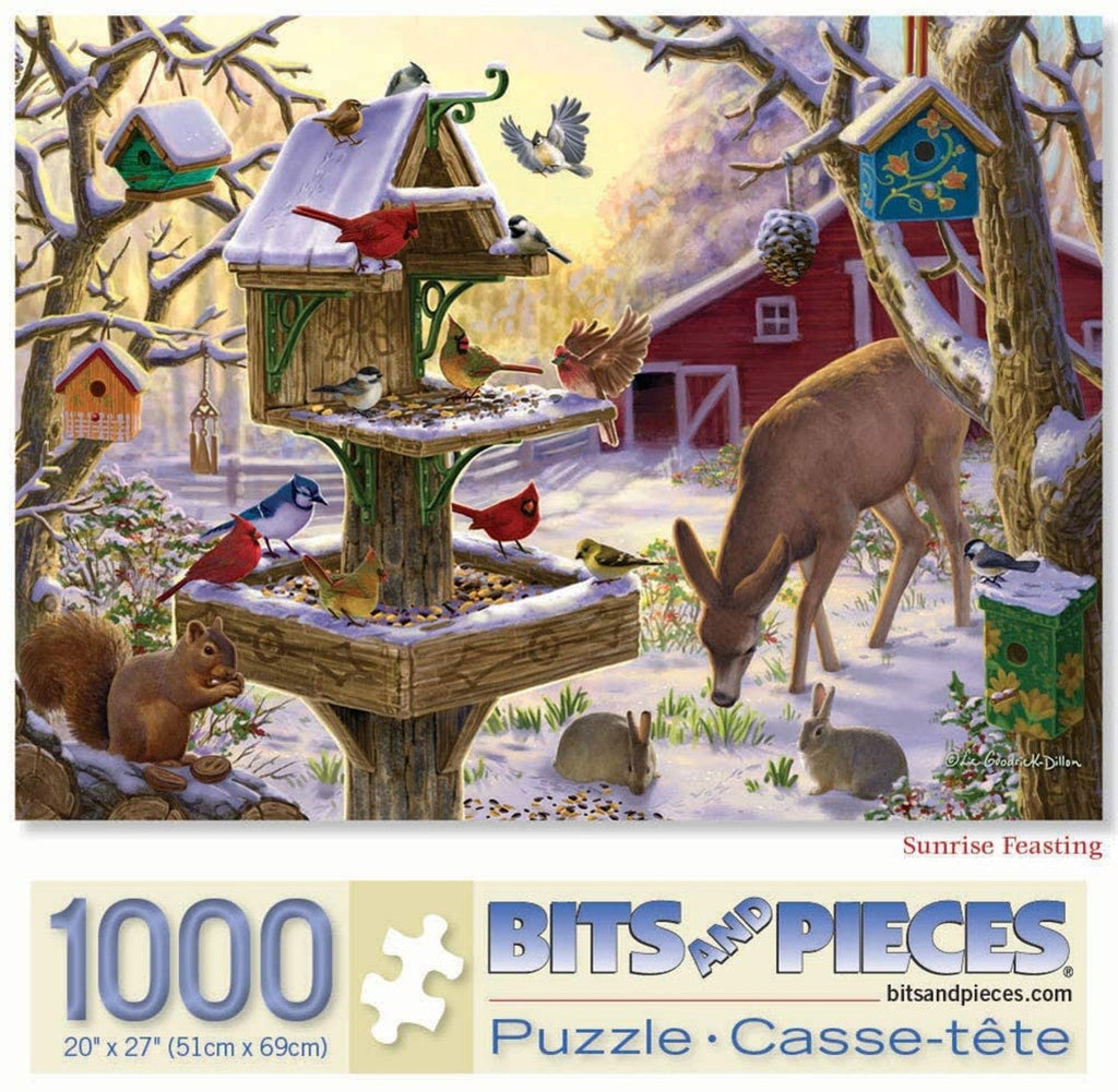 Sunrise Feasting by Liz Goodrick Dillon 1000 Piece Puzzle