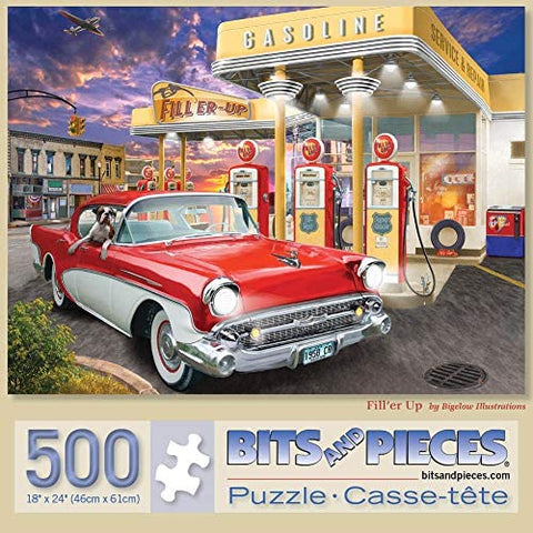 Fill'er Up by Bigelow Illustrations 500 Piece Puzzle