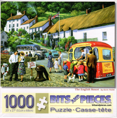 English Resort by Kevin Walsh 1000 Piece Puzzle
