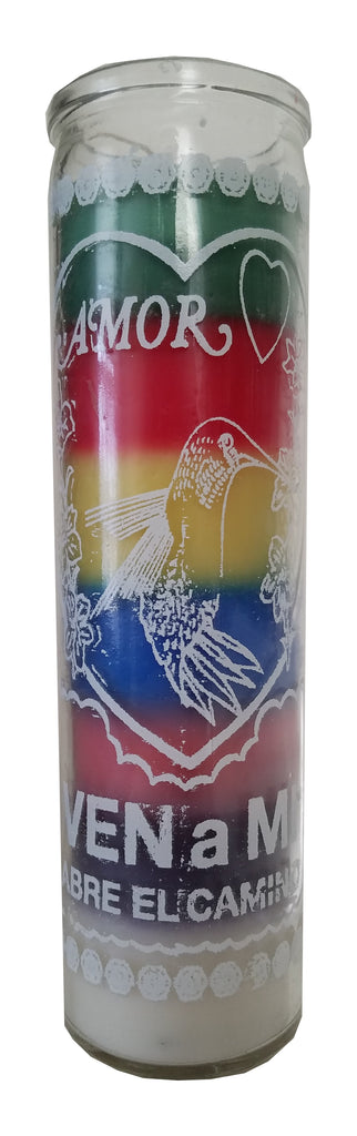 Ven a Mi, Abre el Camino 7-Color Candle