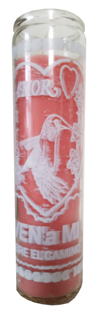 Ven a Mi, Abre el Camino Pink Candle
