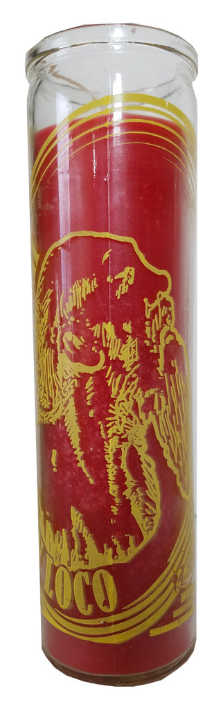 Juan Minero (Juan Loco) Red Candle
