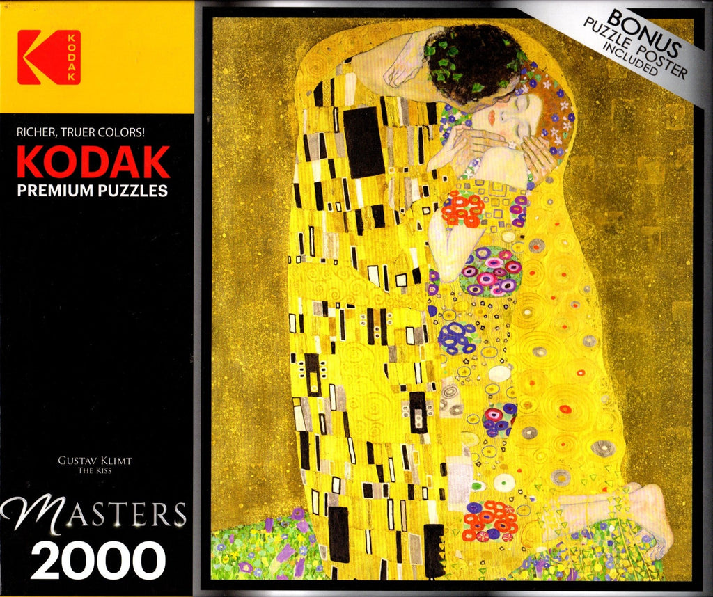 Masters 2000 - The Kiss 2000 Piece Puzzle By Gustav Klimt