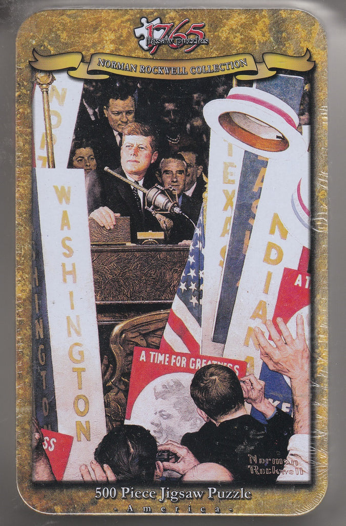 1765 Jigsaw - Norman Rockwell - A Time For Greatness