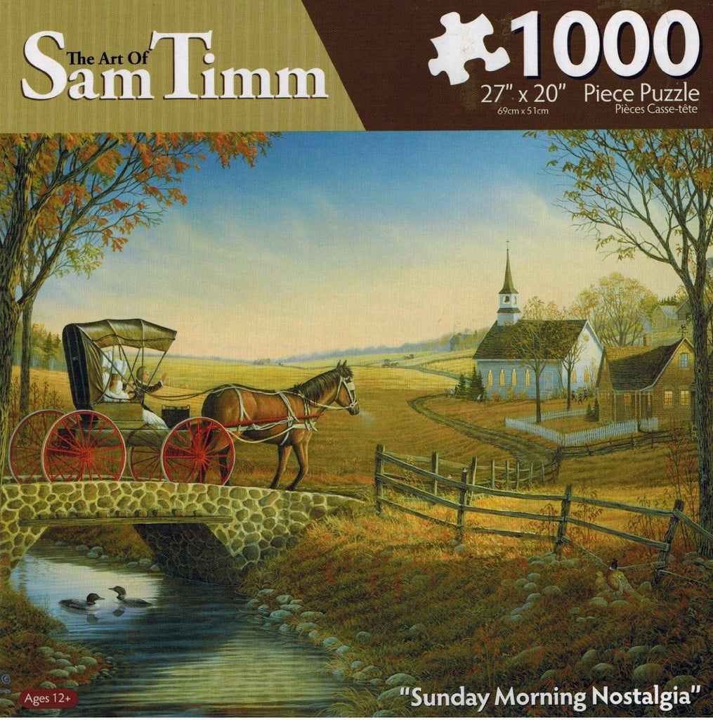Sunday Morning Nostalgia 1000 Piece Puzzle