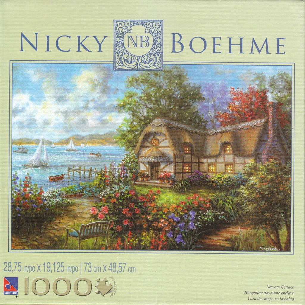 Seacove Cottage 1000 Piece Puzzle