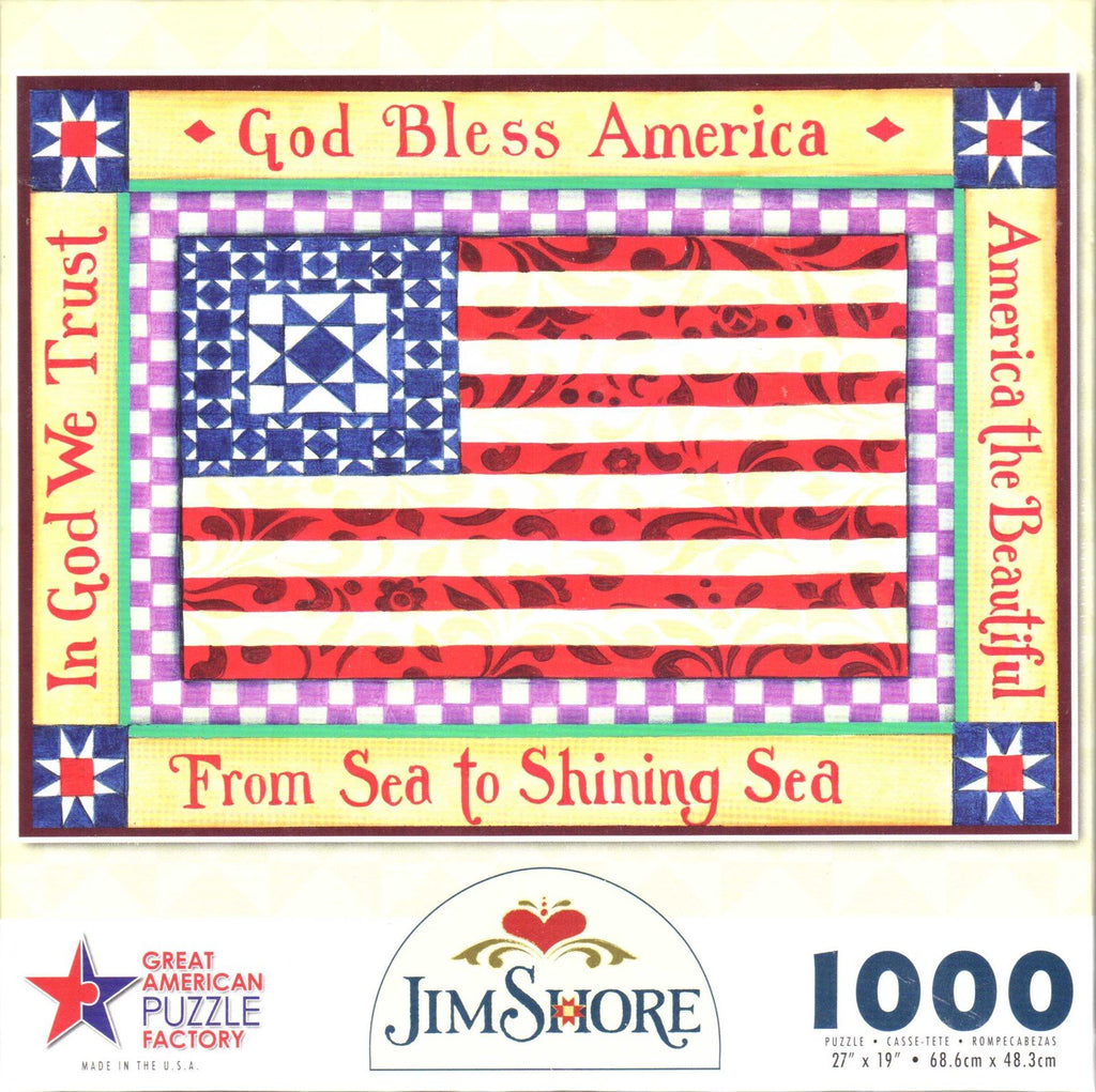 America The Beautiful 1000 Piece Puzzle