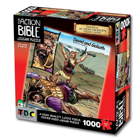 David and Goliath 1000 Piece Puzzle