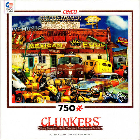 Clunkers - John's Junk Joint 750 Piece Puzzle