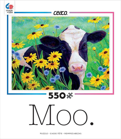 Moo: Daisy Dazer 550 Piece Puzzle