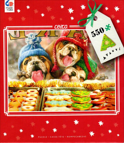 Holiday Window Shopping 550 Piece Puzzle