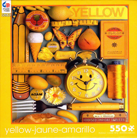 Yellow 550 Piece Puzzle