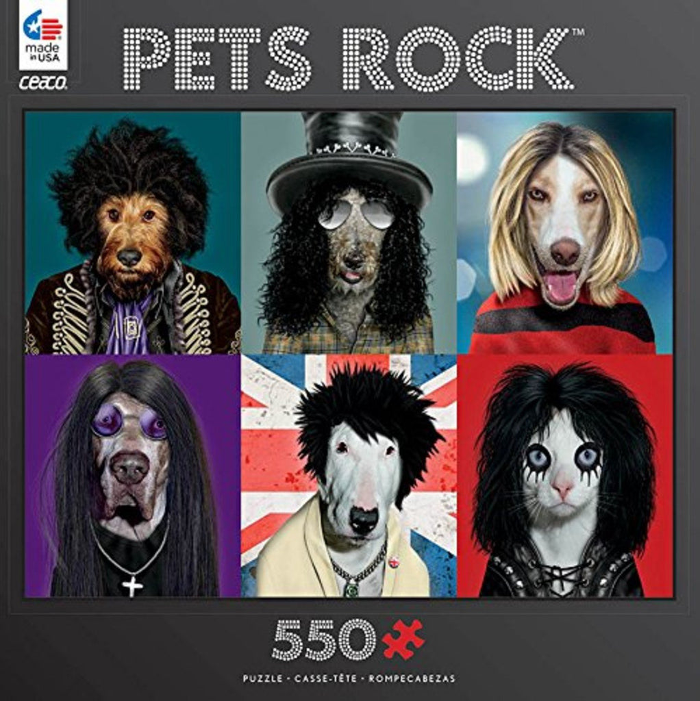 Pets Rock - Music Genres 550 Piece Puzzle